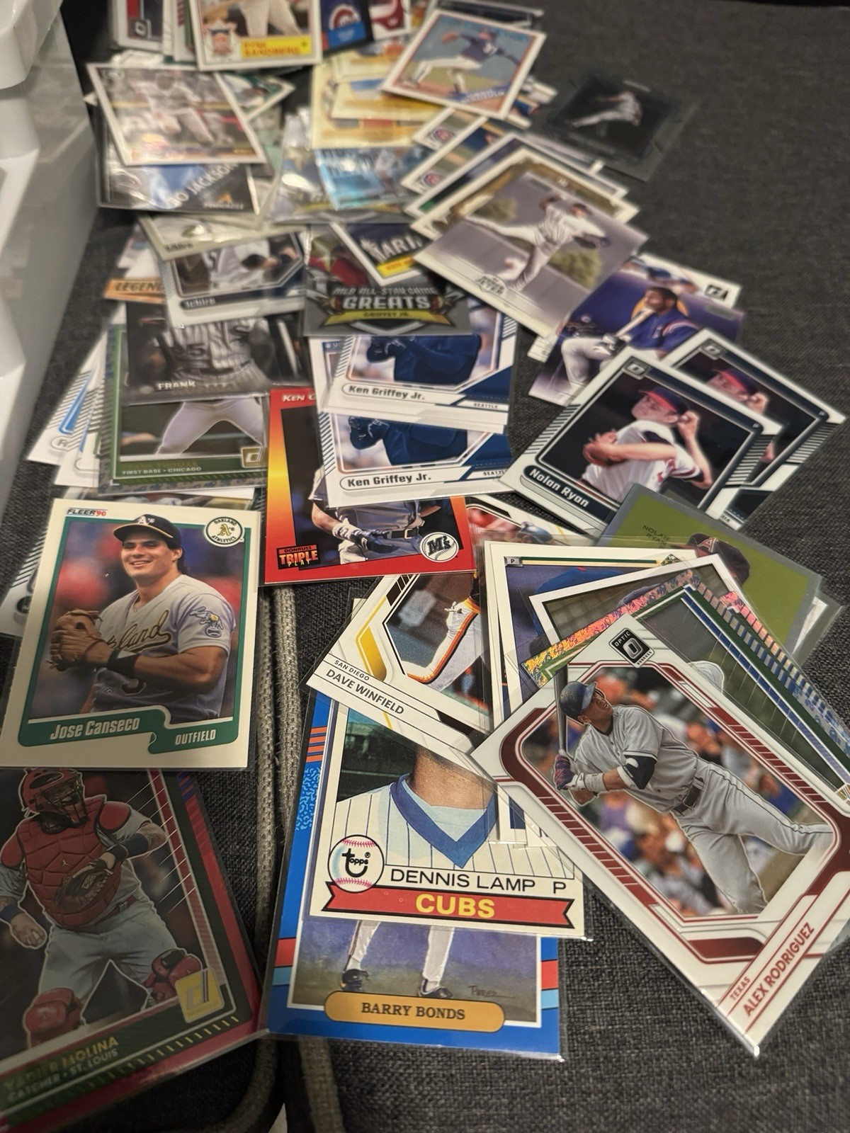 Lot of 250+ MLB Baseball Legends/Past Stars/HOF Cards – Mixed Brands – SEE LIST