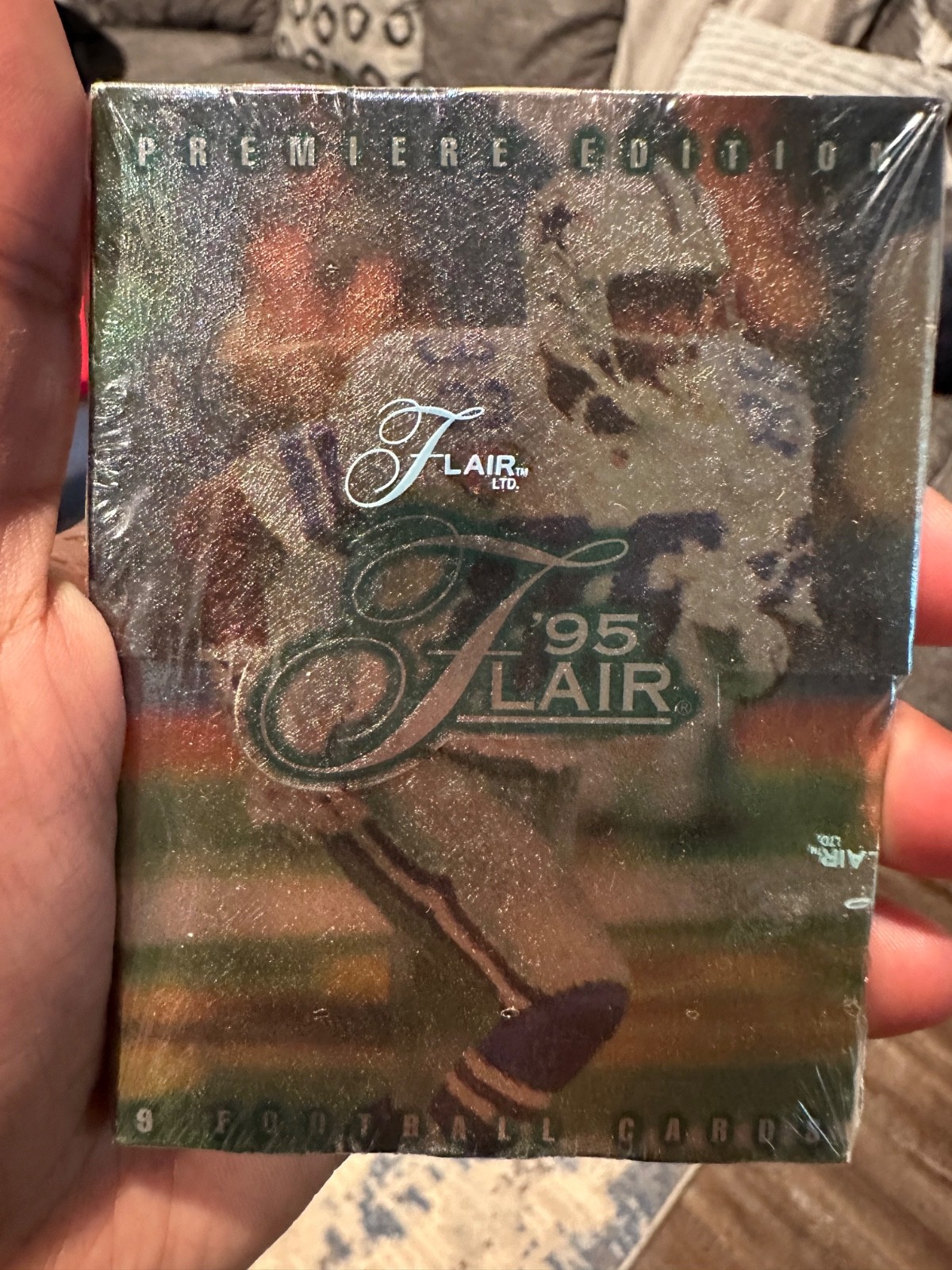 1995 Fleer Flair Football Premiere Edition Factory Sealed Box NFL Rare Vintage