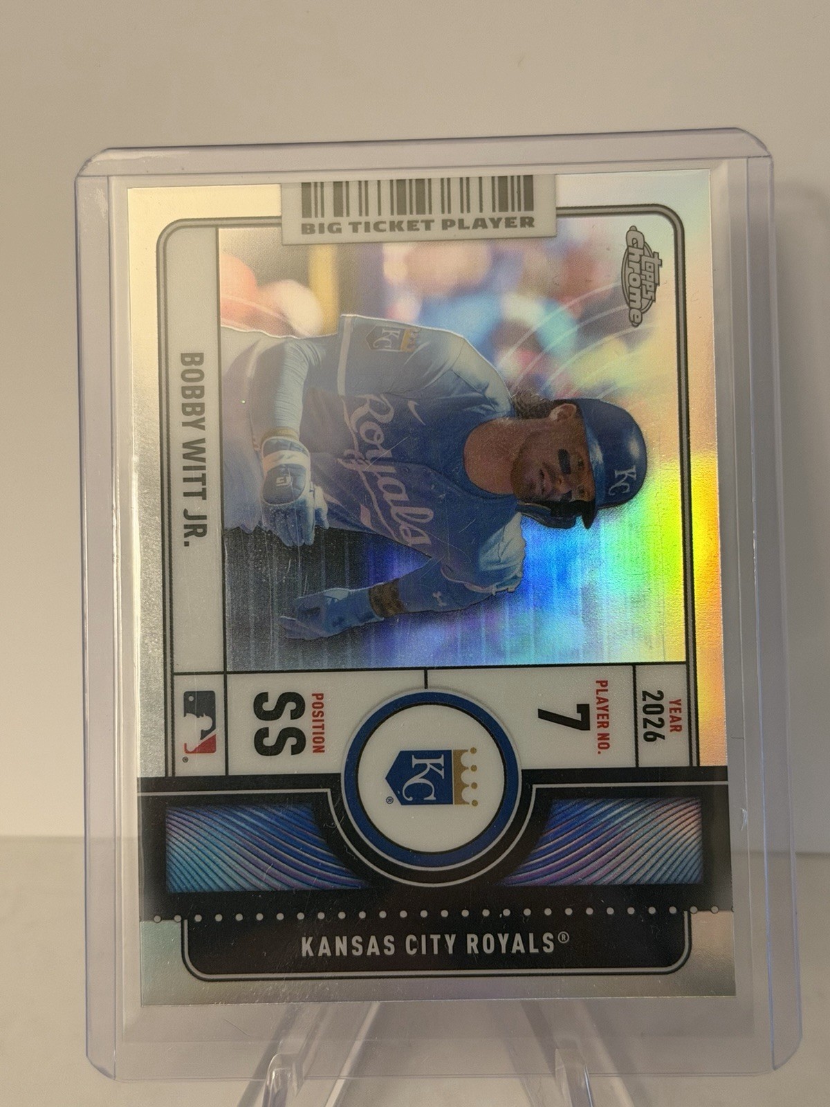 2026 Topps chrome – Big Ticket Players Bobby Witt Jr. #BTP-16