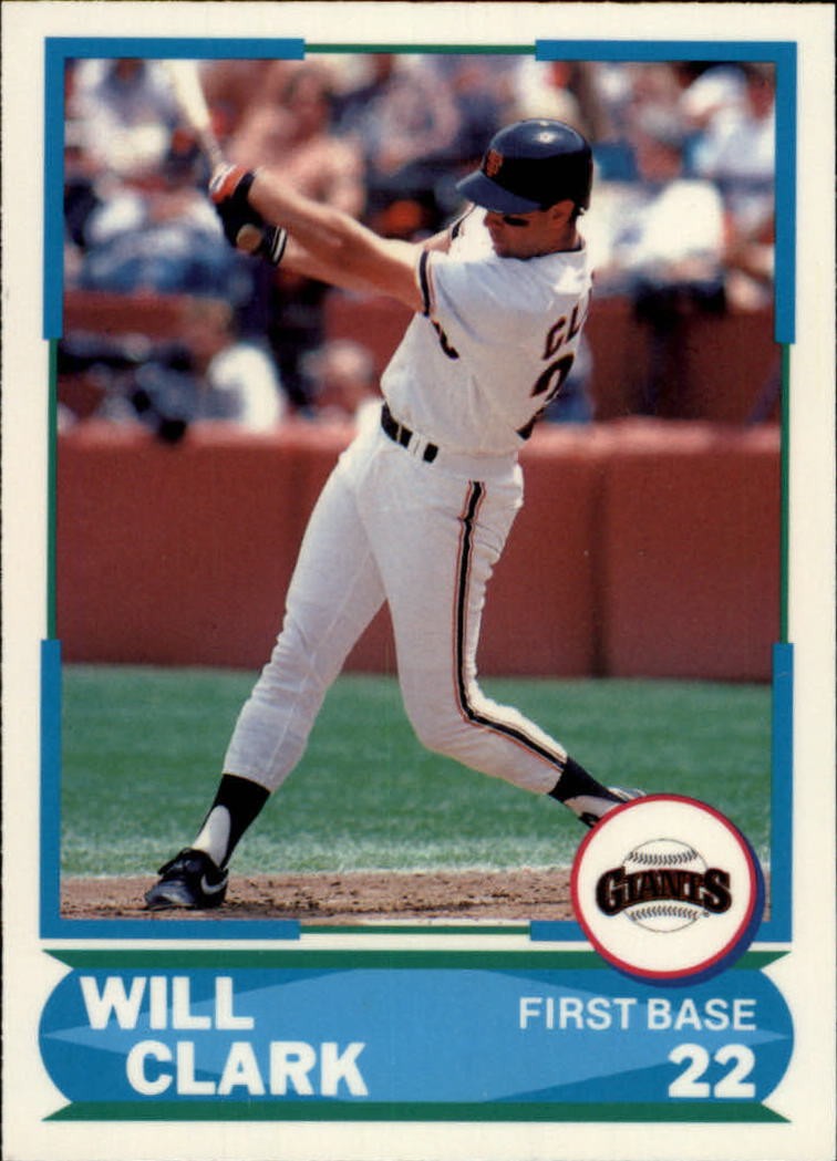1988 Score Young Superstars I Baseball Card #25 Will Clark