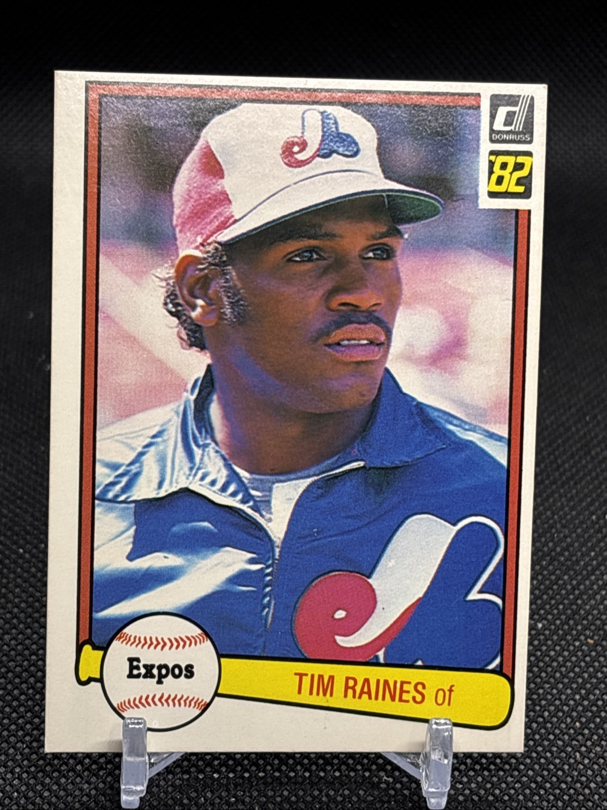 1982 Donruss #214 Tim Raines Montreal Expos