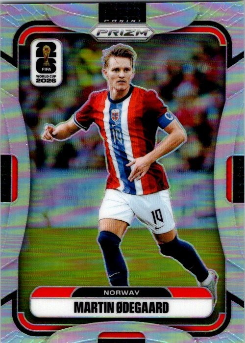 2026 Panini Prizm FIFA World Cup #330 Martin Odegaard SP Silver Norway Card