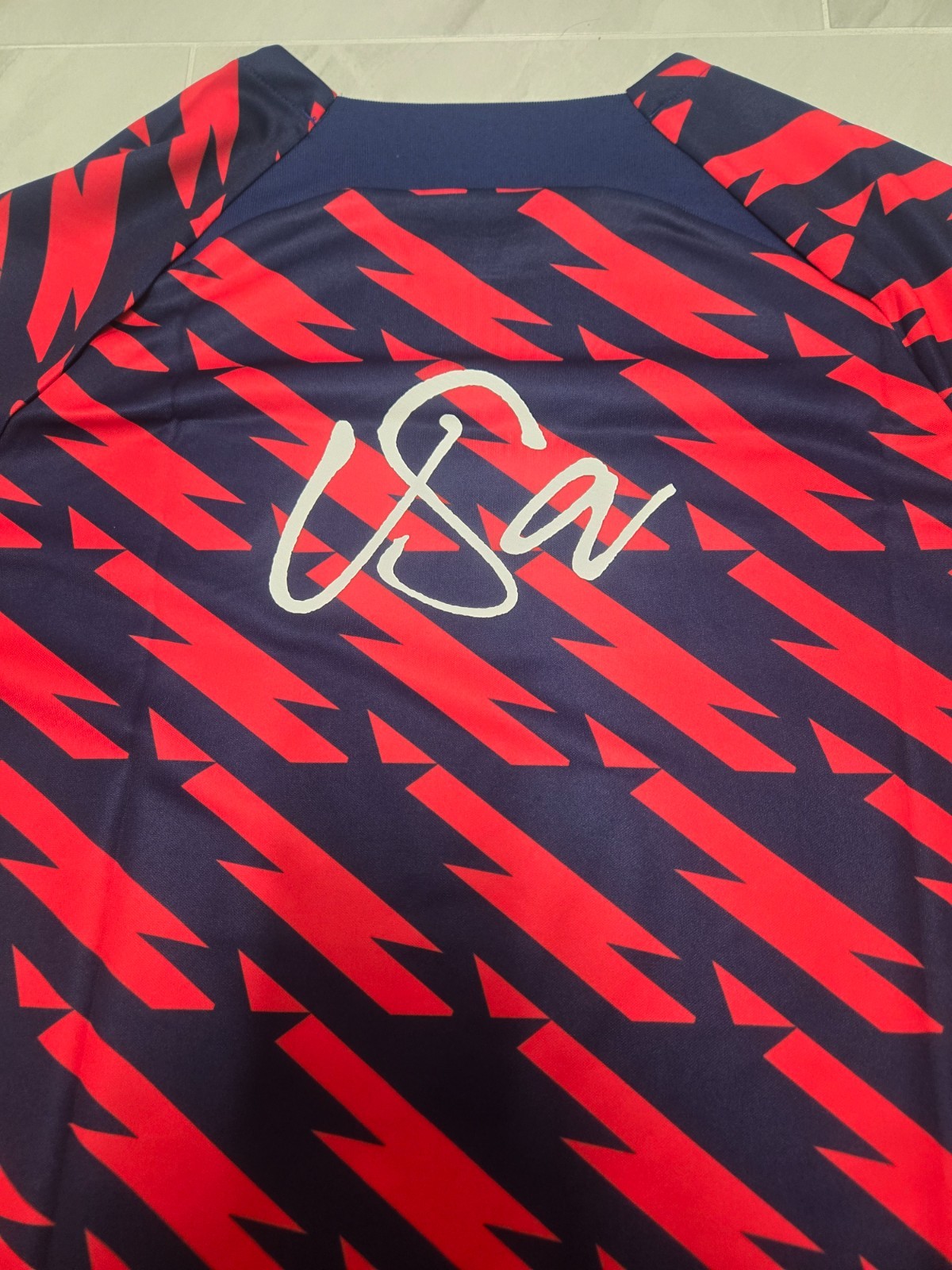 NWT Nike Mens Team USA United States Academy Pro Top Jersey – Red – FREE SHIP
