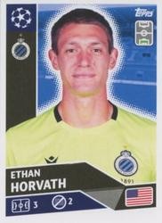 Ethan Horvath 2020-21 Topps UEFA Sticker Collection – #BRU 3 – Club Brugge KV