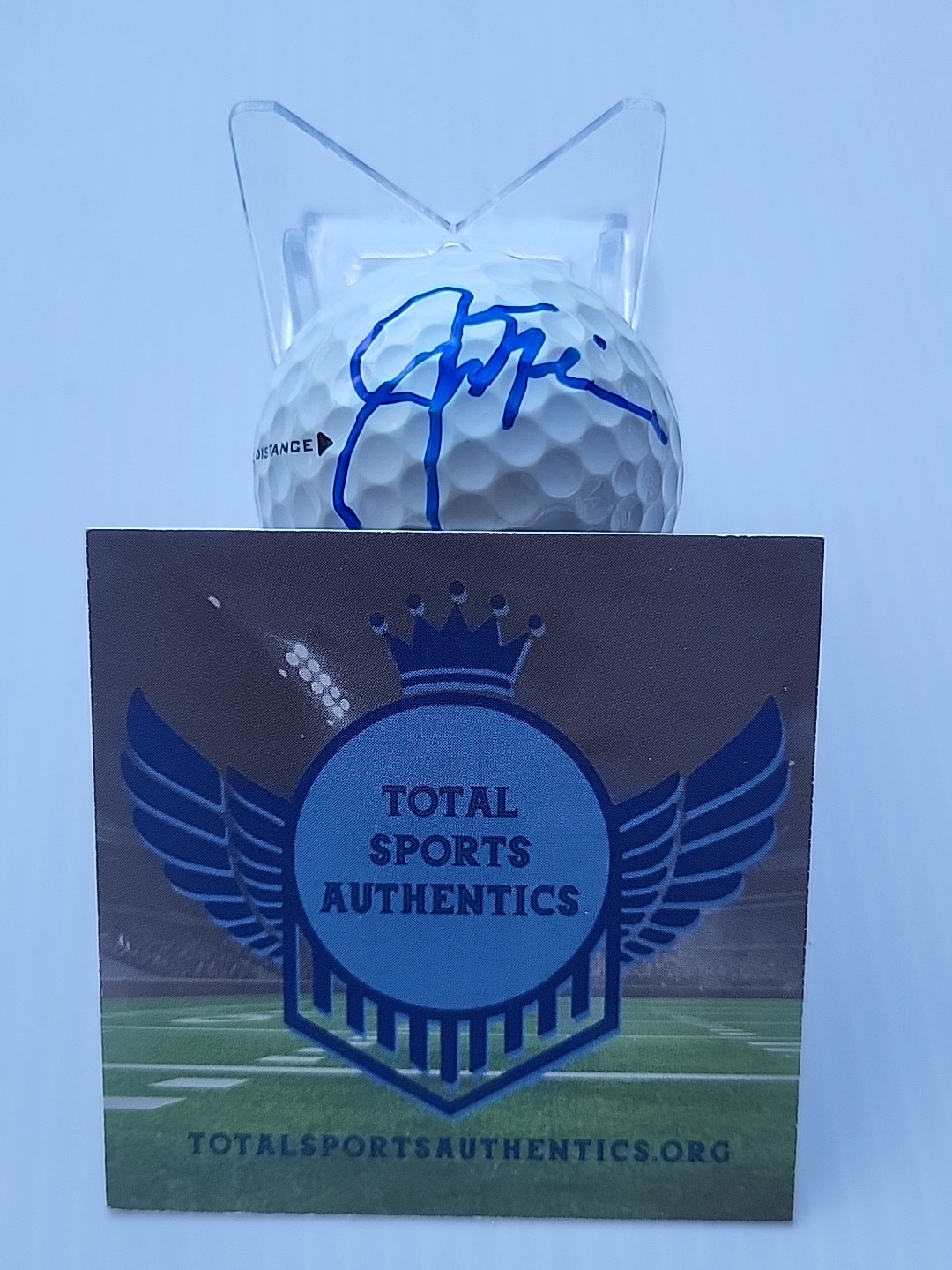 JACK NICKLAUS Hand-Signed Autographed Golfball with COA and (Protective Case)