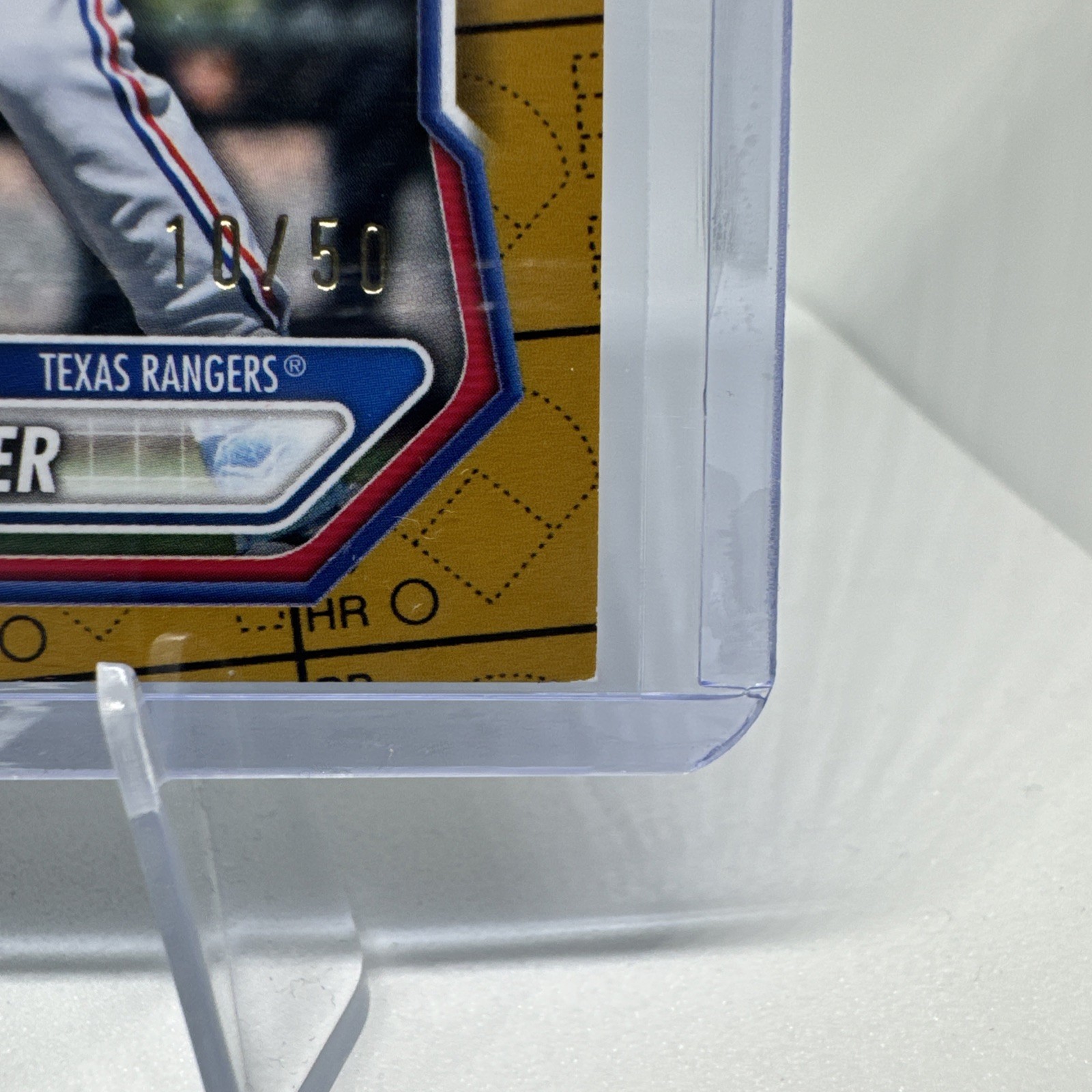Topps 2024 Bowman 1st Bowman Jack Wheeler Texas Rangers scoreboard insert /50