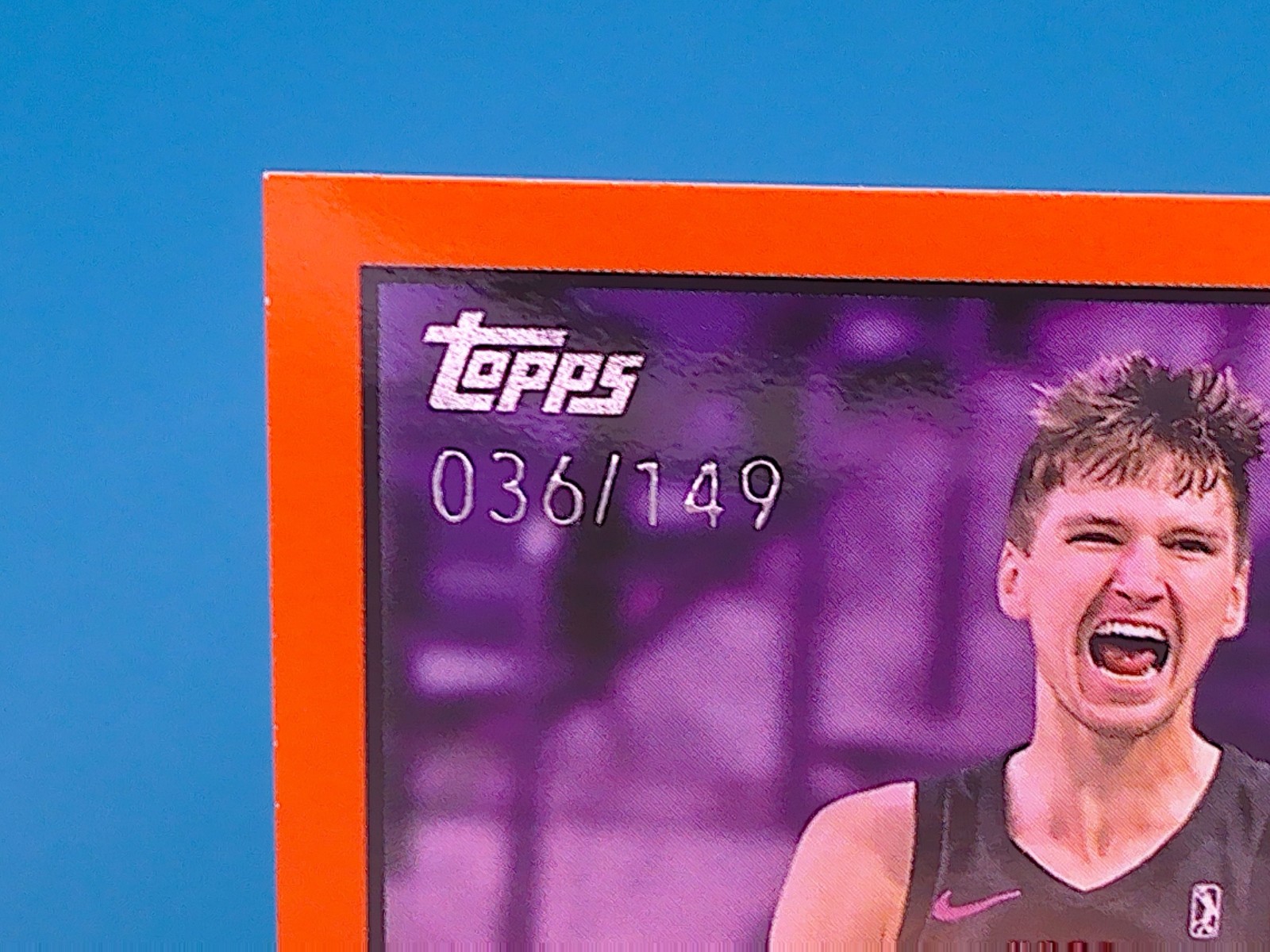 2023-24 Topps G-League – Matas Buzelis #25 Orange 036/149 (RC)