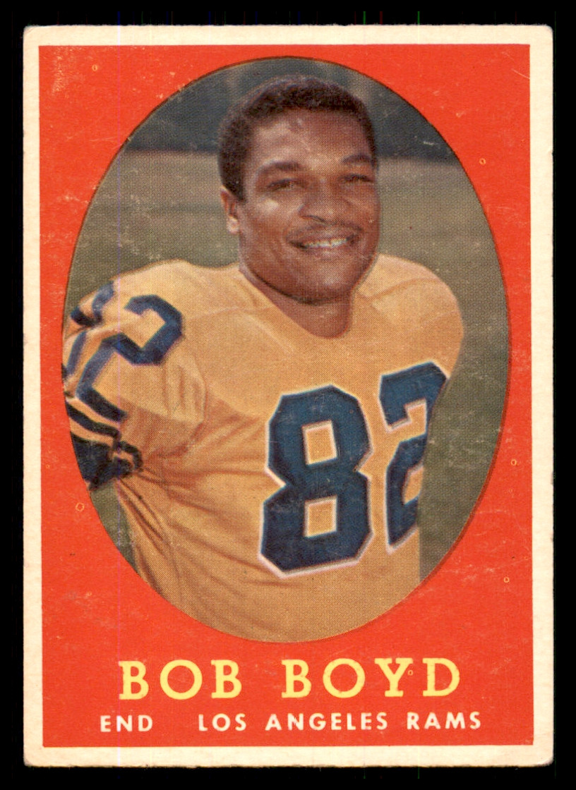 1958 Topps Bob Boyd VG #21 Football Card