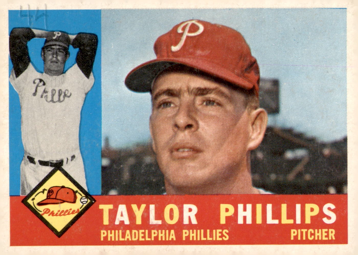 1960 Topps #211 Taylor Phillips