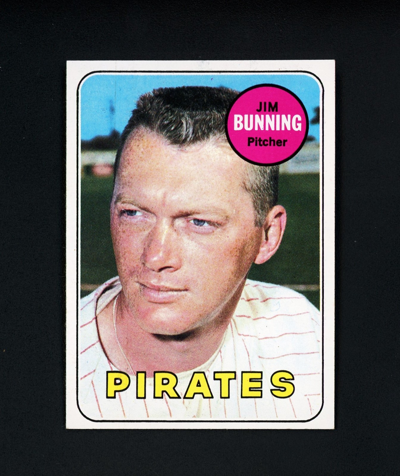 Jim Bunning 1969 Topps (HOF) Pittsburgh Pirates #175 NM-MT