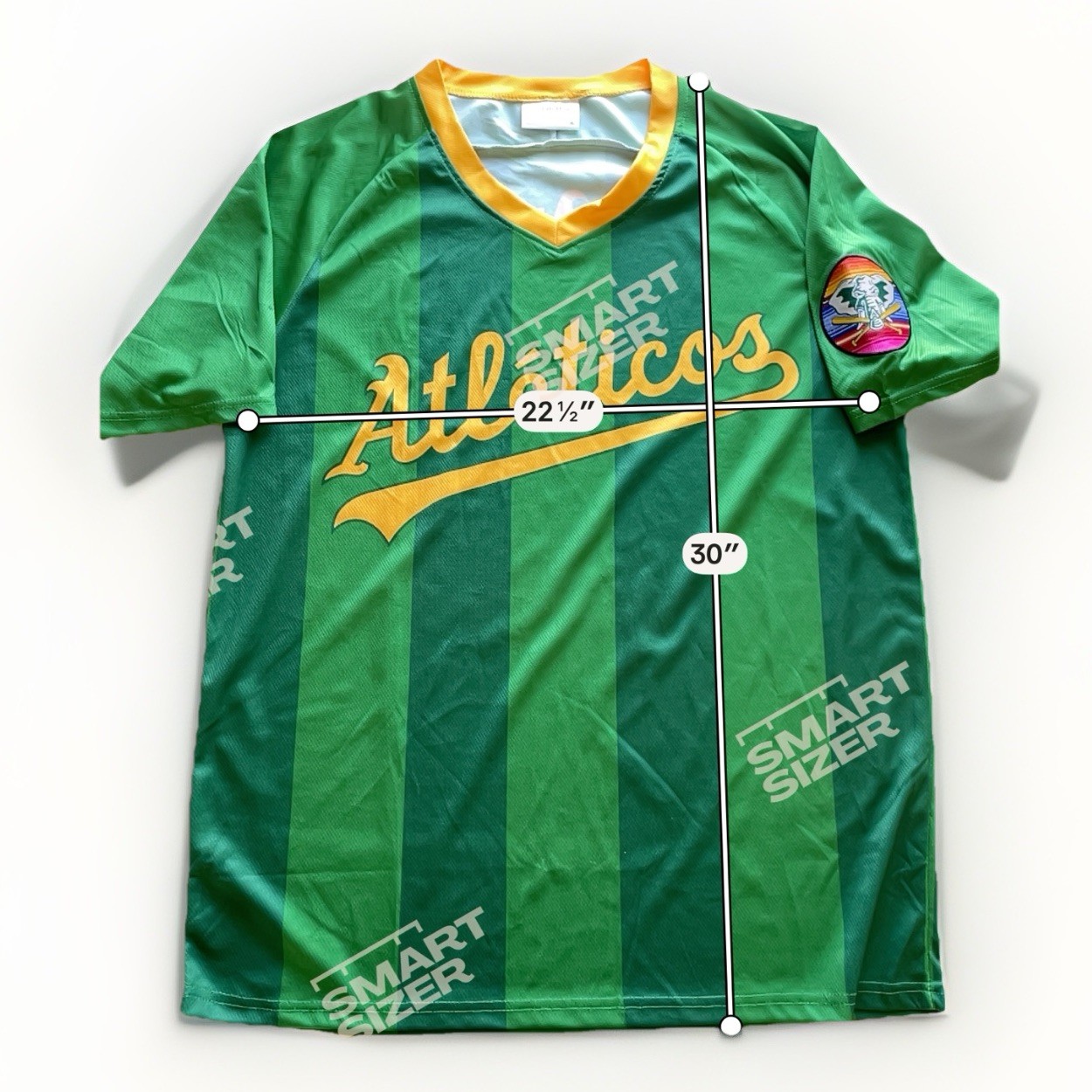Oakland Athleticos A’s Soccer Futbol Jersey -XL -Latin Hispanic Night SGA 9/2024