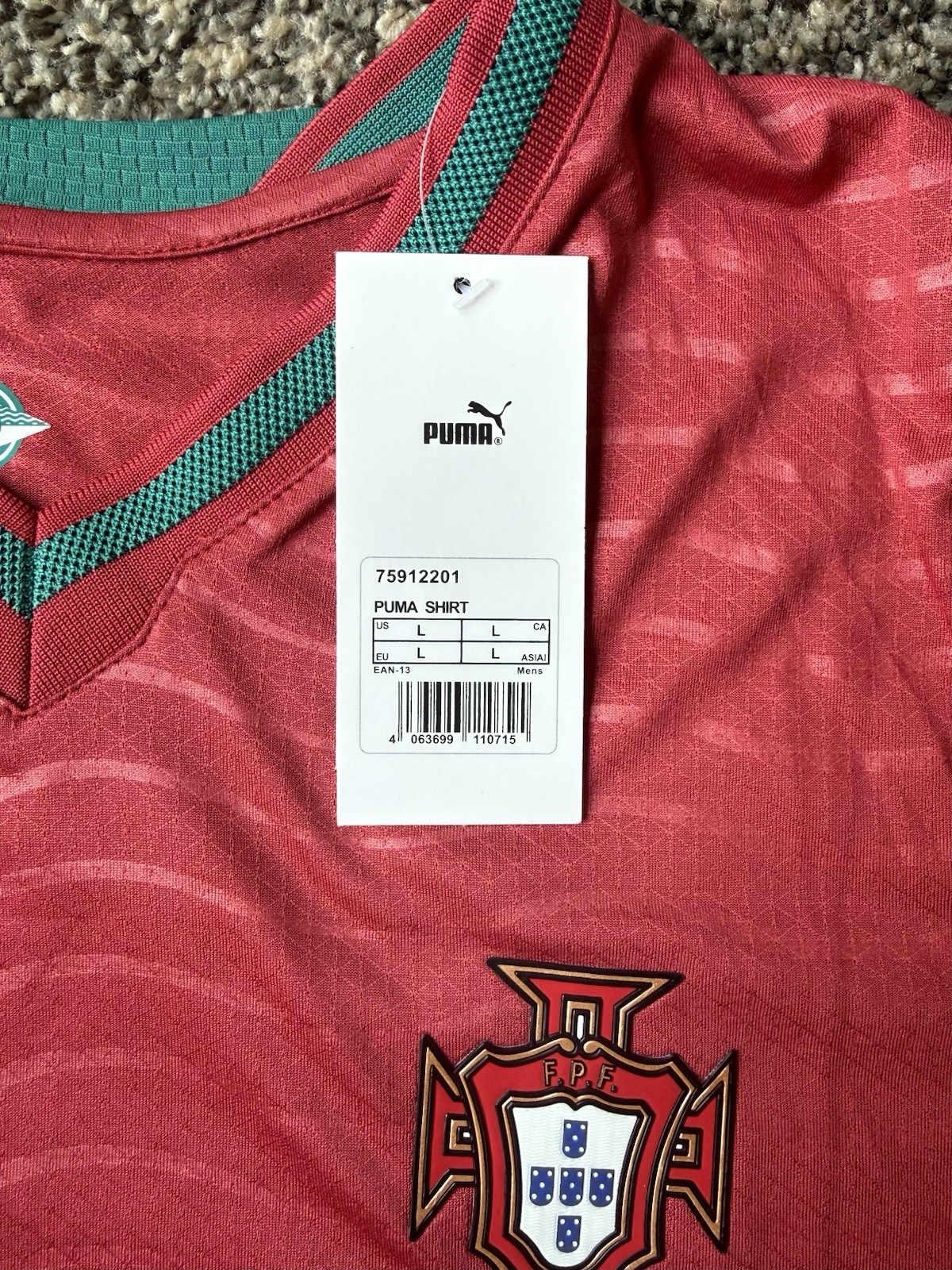 Portugal 2026 FIFA World Cup jersey