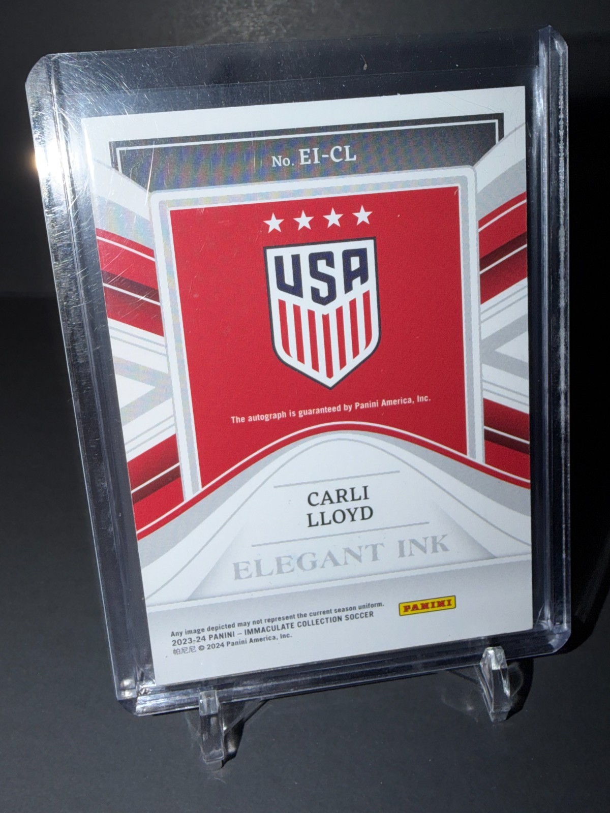 2023 Immaculate CARLI LLOYD Auto #/99