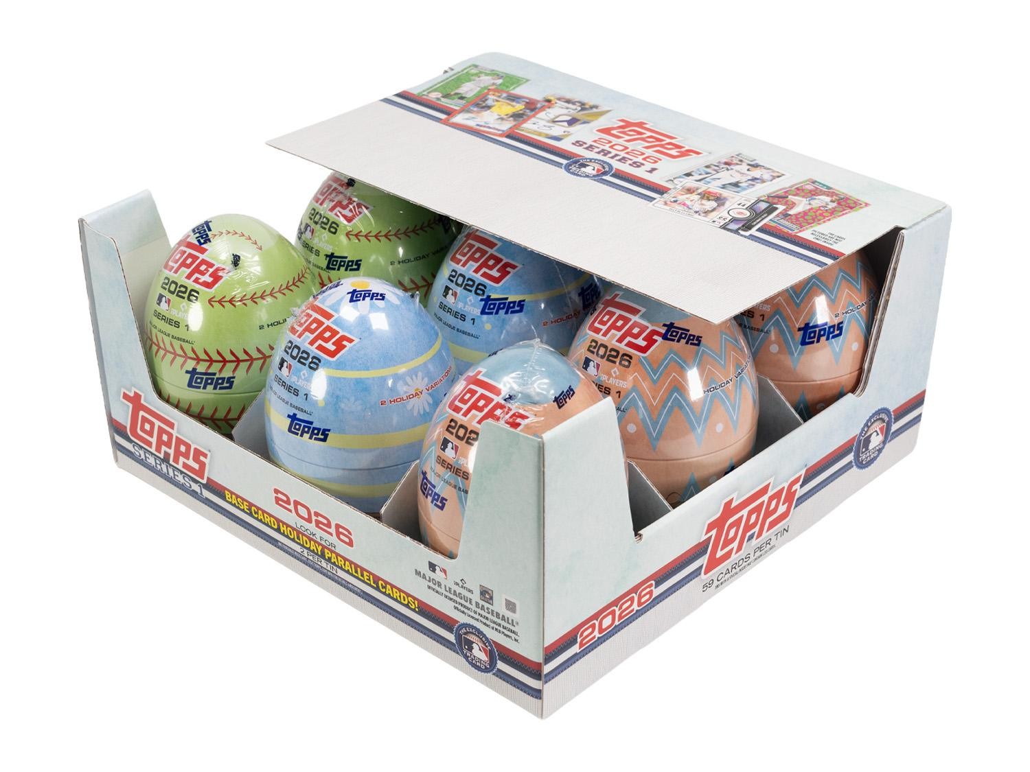 2026 TOPPS SERIES 1 BASEBALL 9-TIN BOX