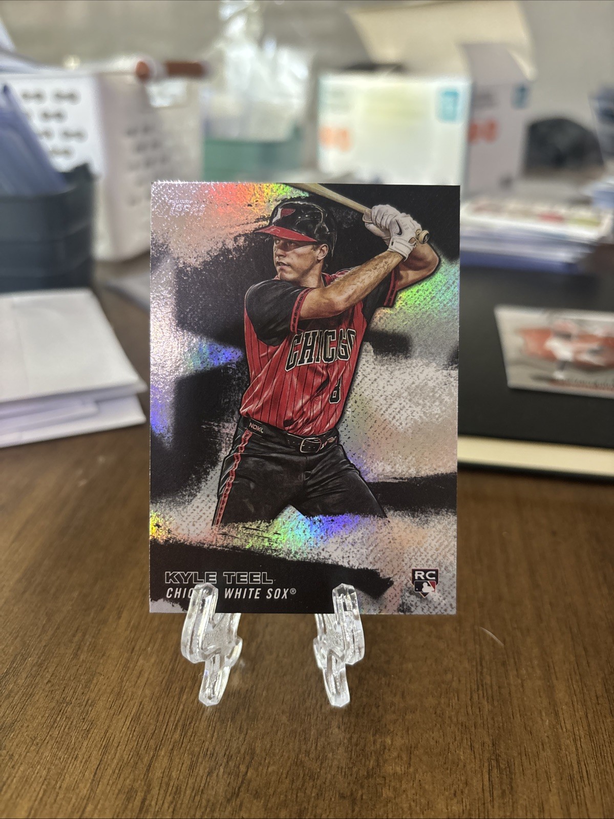 2026 Topps Series 1 – Stars of Mlb Kyle Teel #SMLB-28 Crackle Foil (RC)