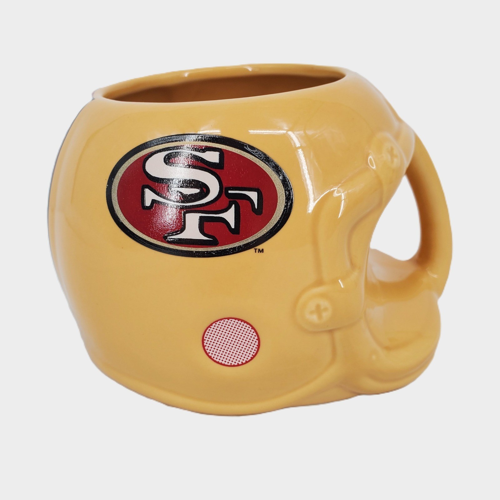 Vintage 1993 San Francisco 49ers NFL Helmet Ceramic Mug Sports Concepts 20 oz