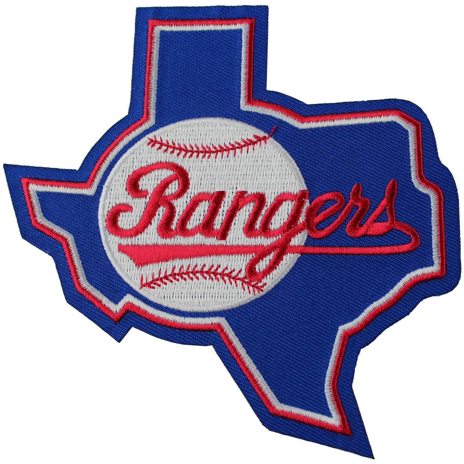 Texas Rangers State Logo Throwback Jersey 1984-93 MLB Emblem Sleeve Patch