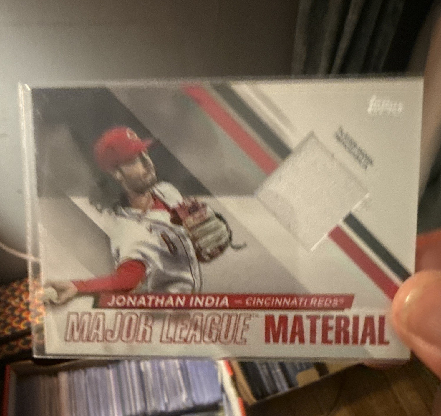 Topps 2024 Series 1 Jonathan India Major League Material #MLM-JI Reds