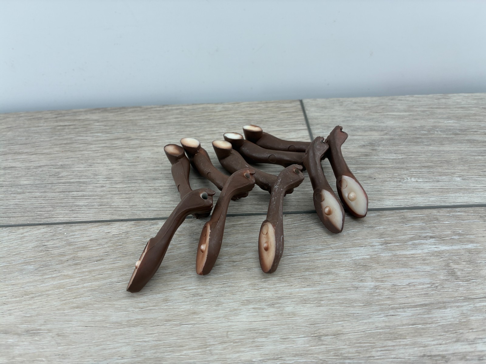1 Vintage Hartland Statue Baseball Figure Replacement Batter Arms 3.5in Bat Rare