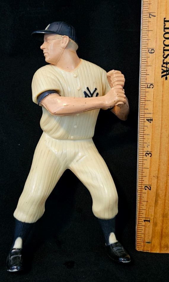 Vtg Babe Ruth & Mickey Mantle Hartland Figures NY Yankees 1958-1962 No Bats