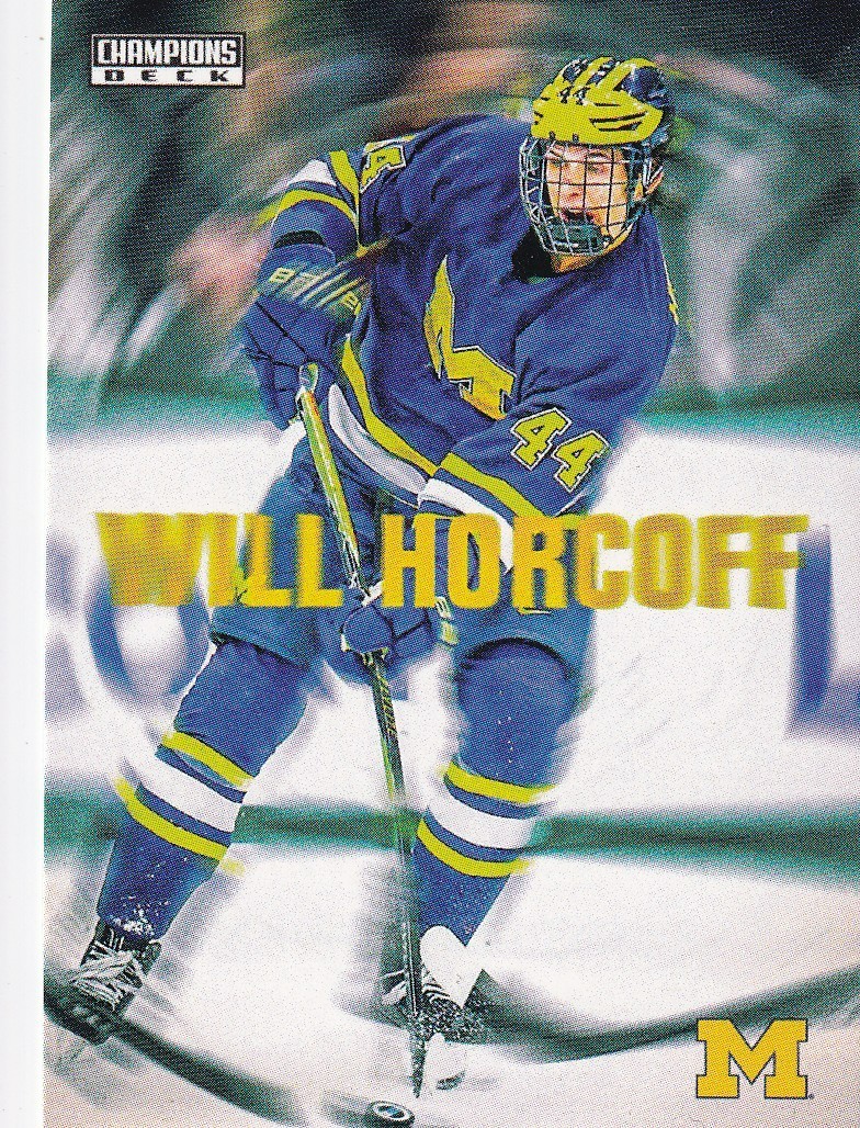 2025-26 Michigan Wolverines Hockey Champions Deck Pick A Card Hage Horcoff