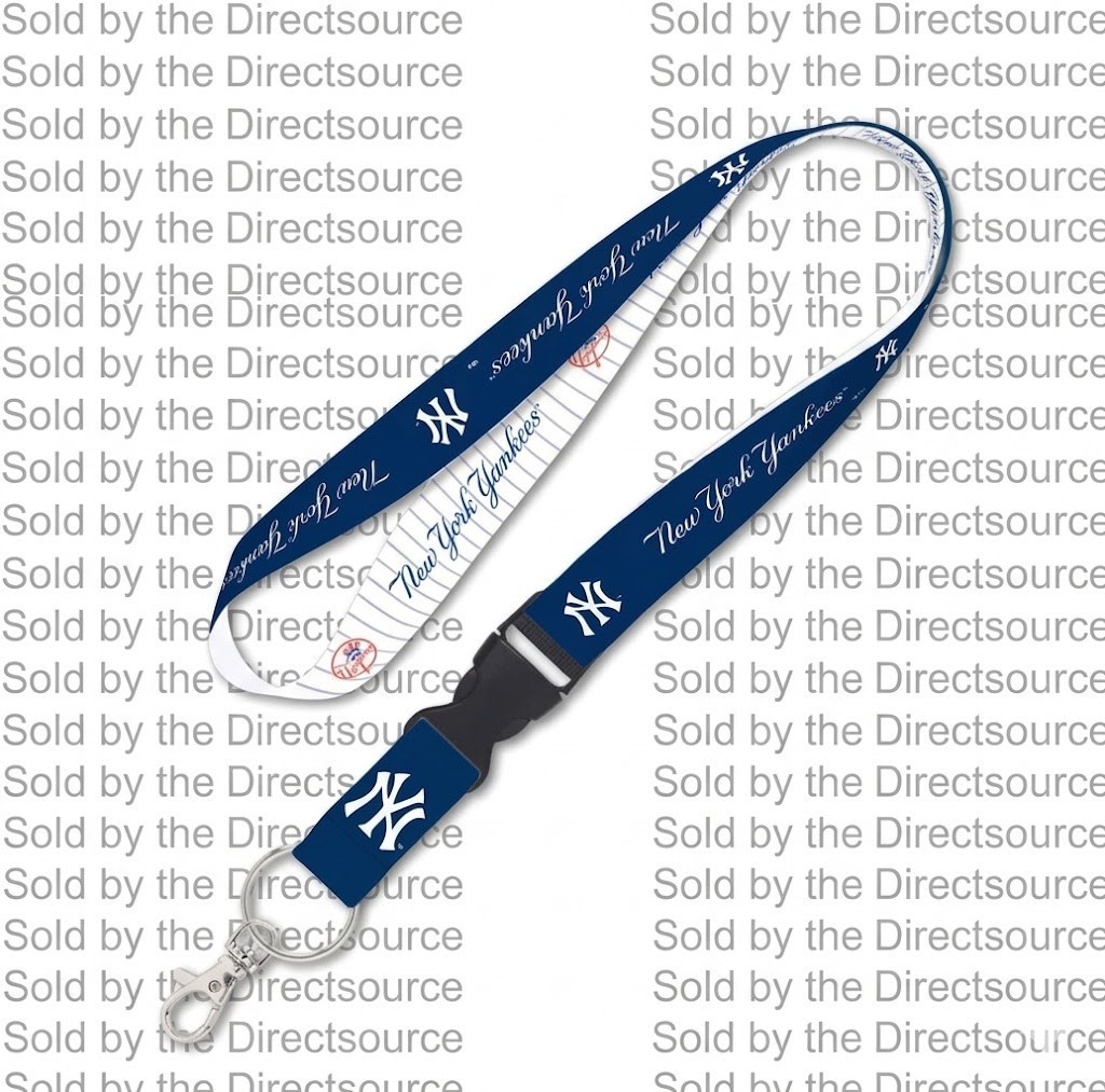 NEW YORK YANKEES ~ Lanyard Ticket Credential Holder Detachable Buckle Key Chain