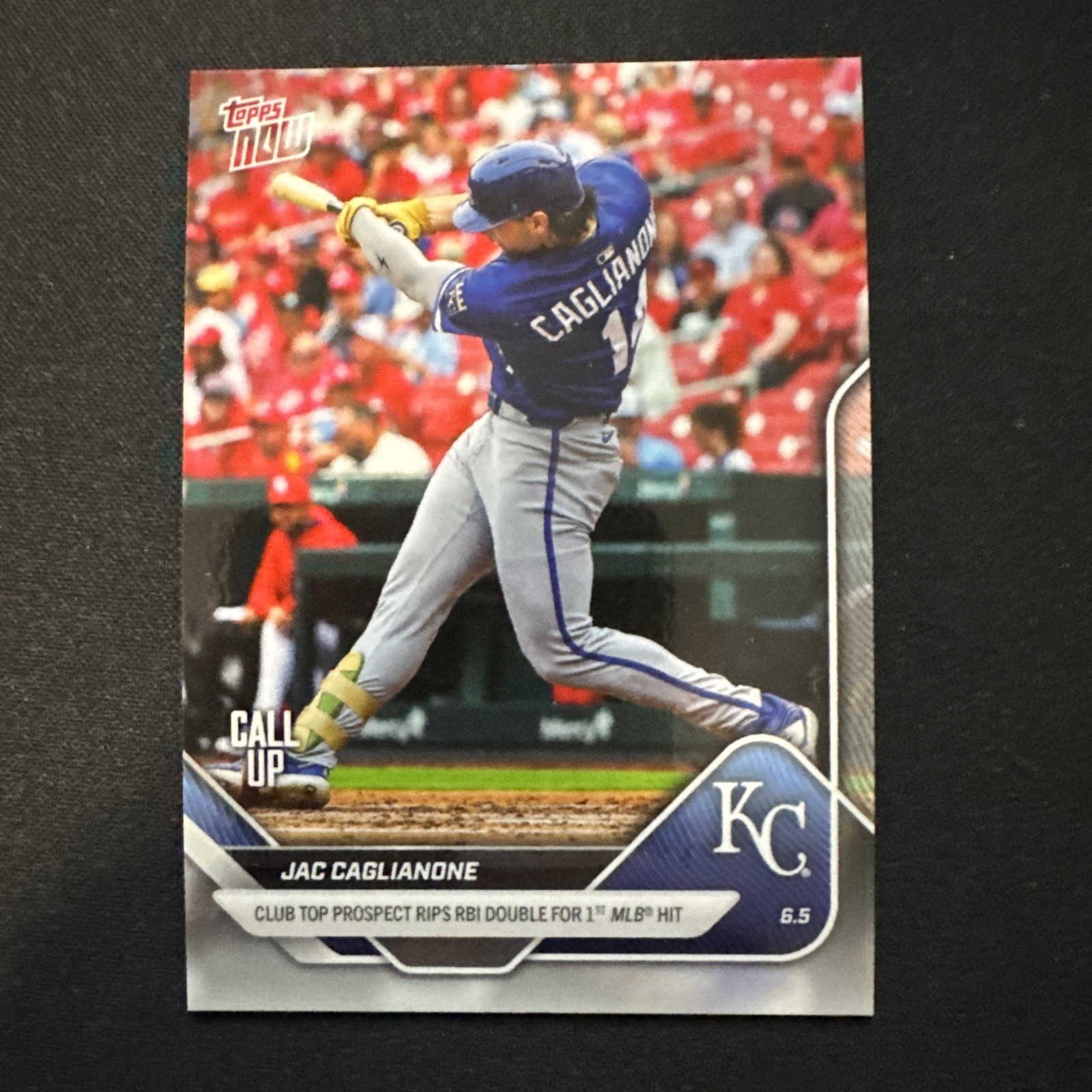 2025 Topps Now – Call-Up Jac Caglianone #262 /33728 (RC)