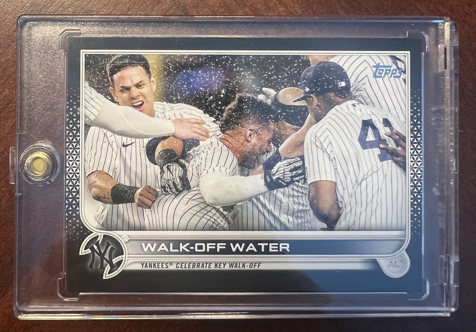 2022 Topps Series 1 -1st Edition -Gleyber Torres #119 Black 03/71 Walk Off Water