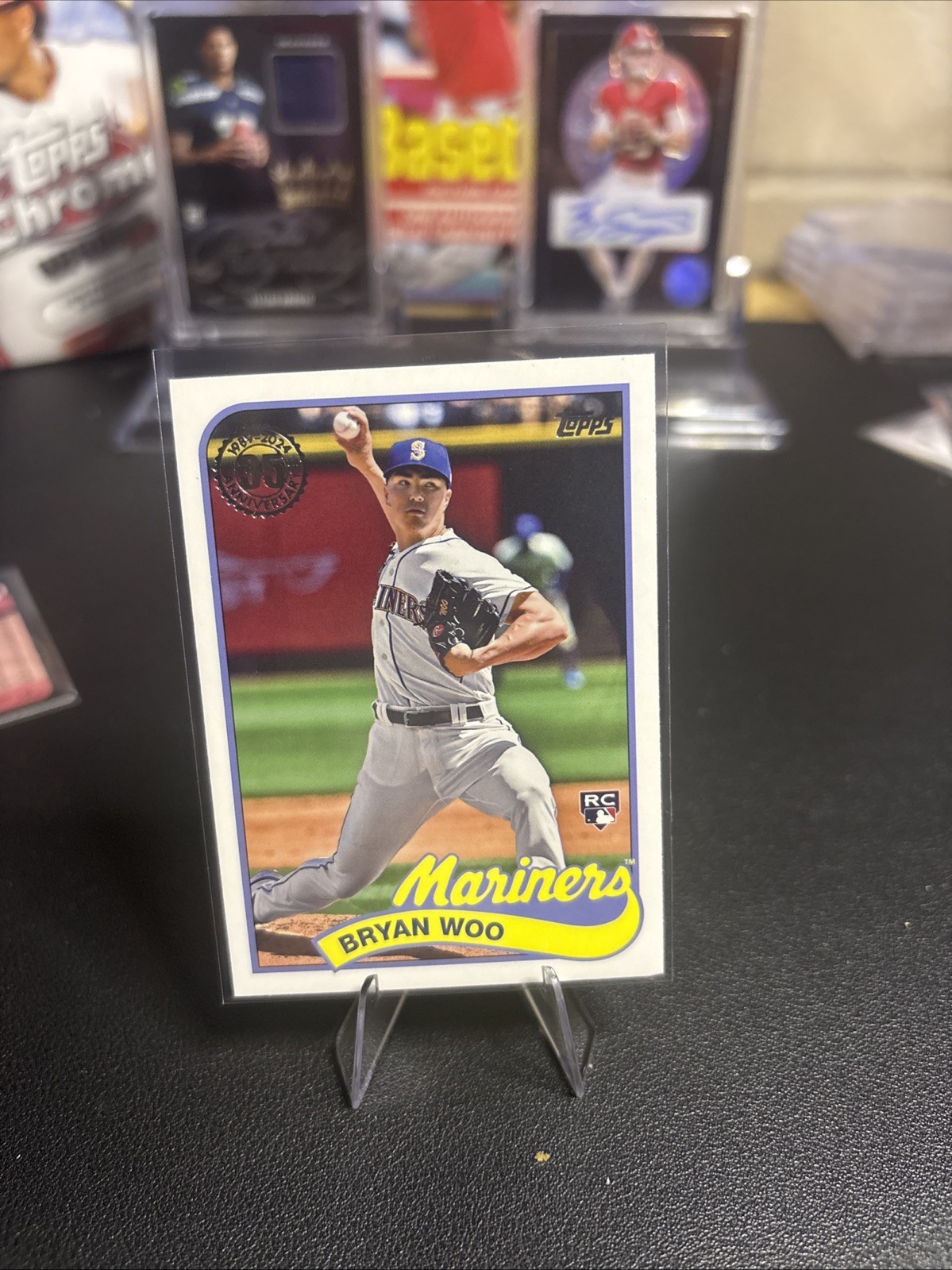 2024 Topps Series 1 Bryan Woo #89B-40 Topps 1989 35th Anniversary RC