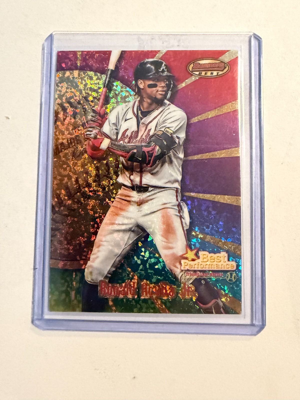 2025 TOPPS RONALD ACUNA JR BASEBALL CARD