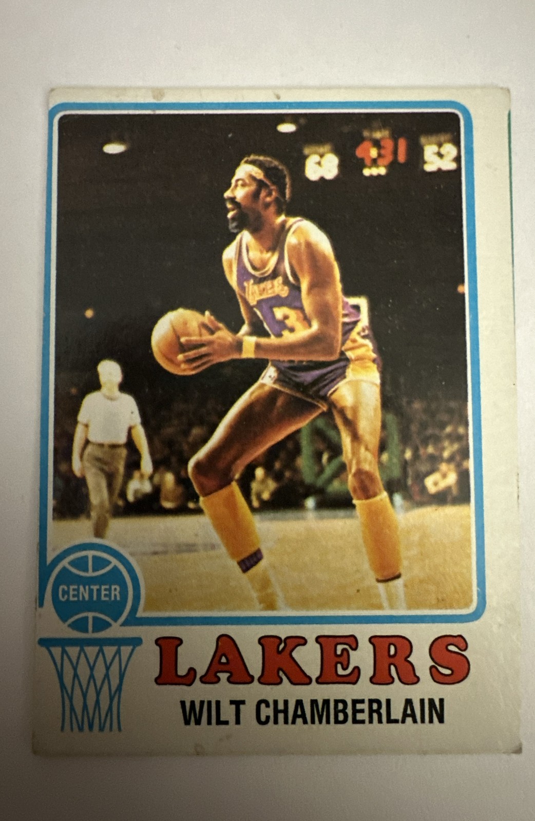 1973-74 Topps – Wilt Chamberlain #80