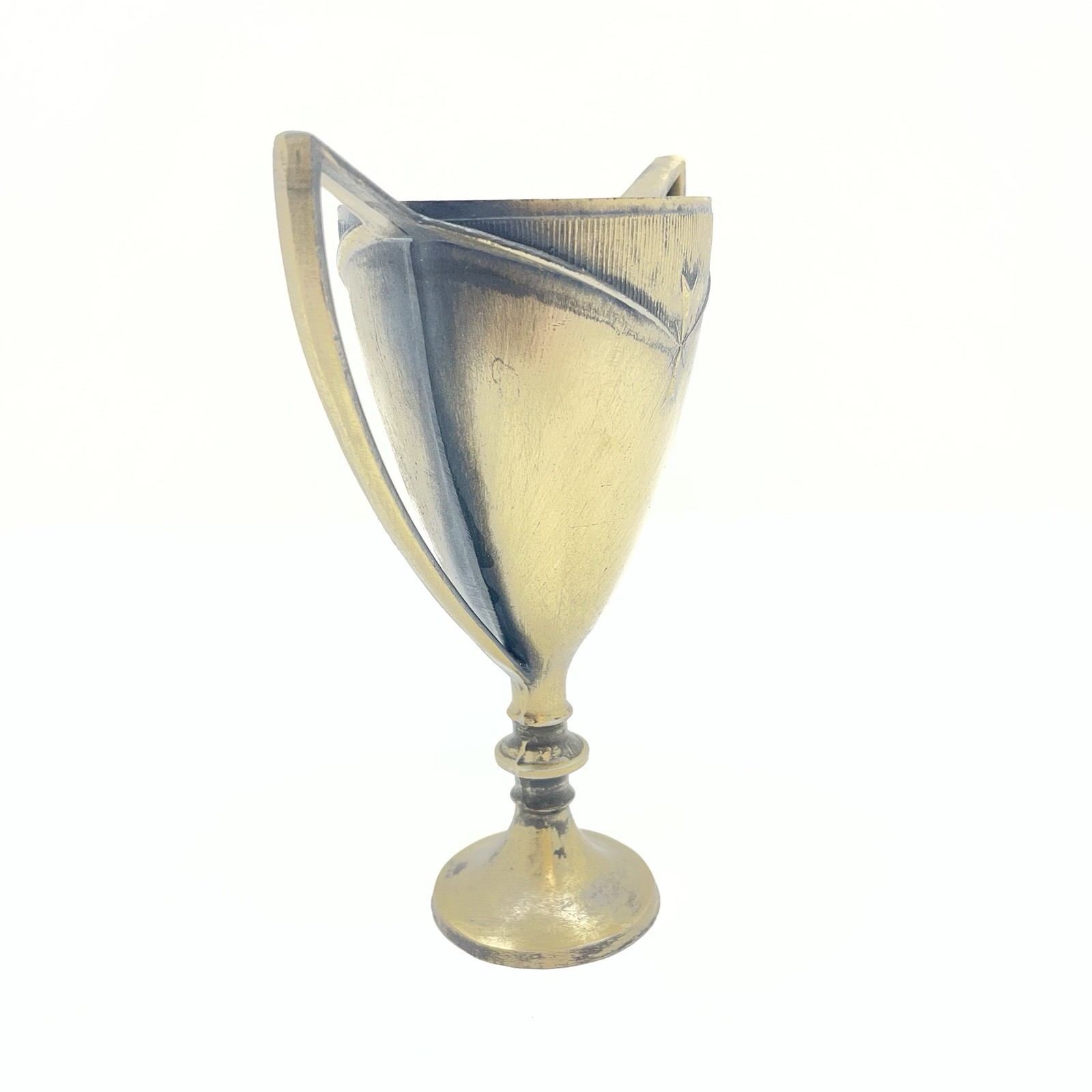 Vintage Metal Trophy Topper Golf Golfer SPORT Championship Cup 5″