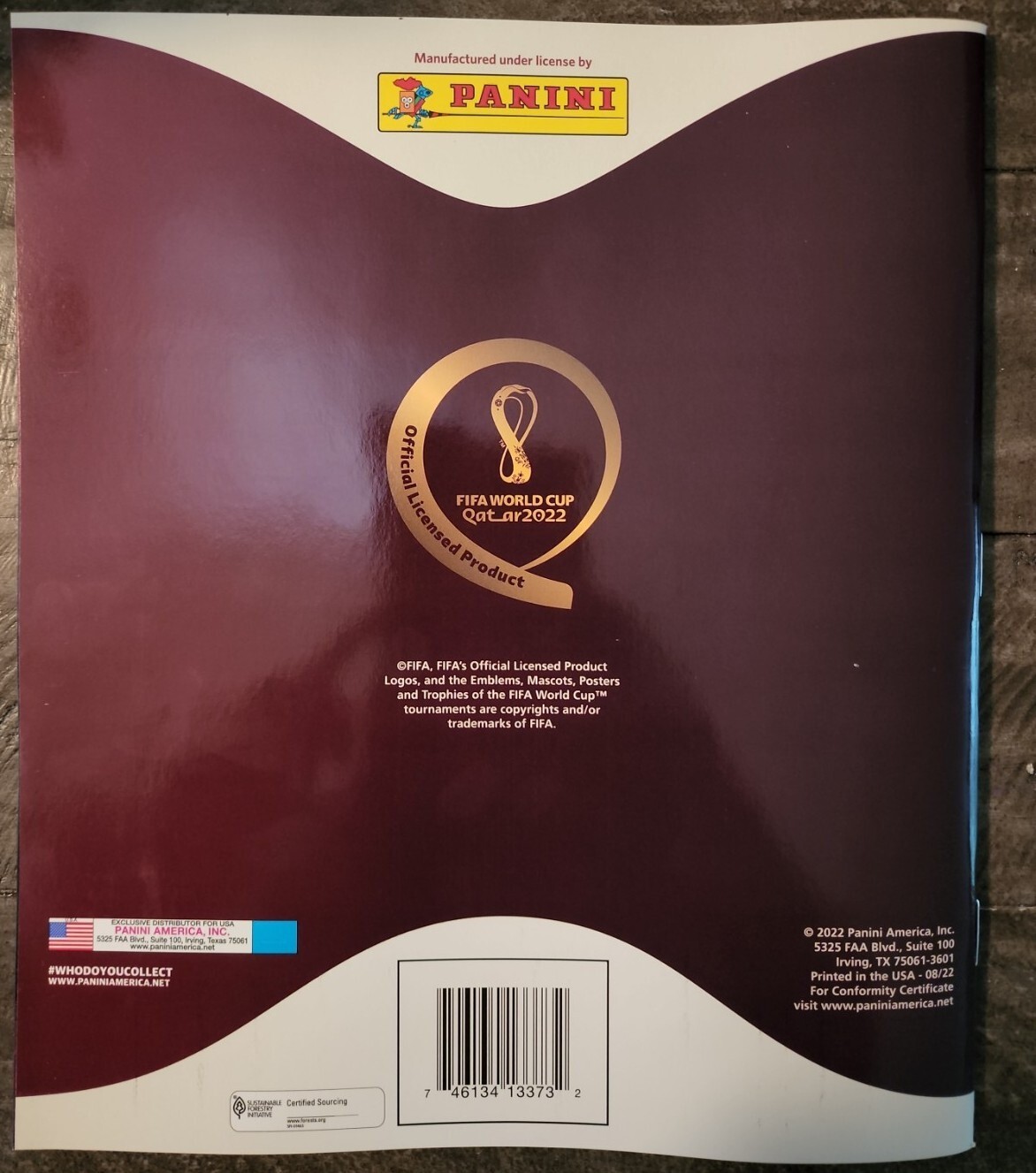 100 x 2022 FIFA Soccer World Cup Official Sticker Collection Album Special