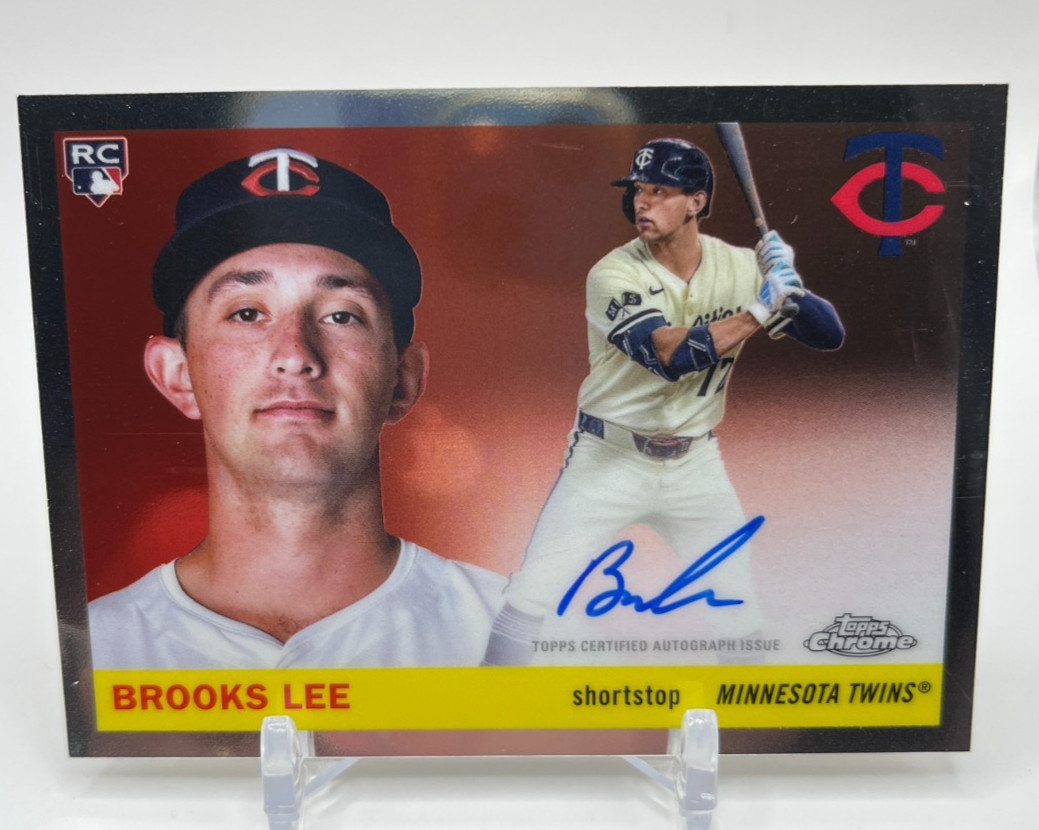 2025 Topps Chrome Platinum Brooks Lee Auto #CPA-BL (RC)