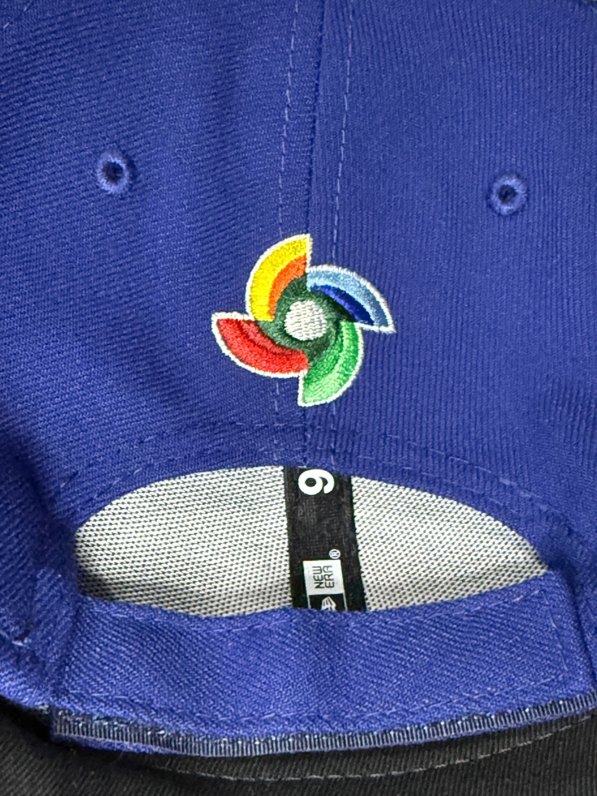 2023 Colombia World Baseball Classic Blue 9FORTY Hook & Loop Adjustable Hat
