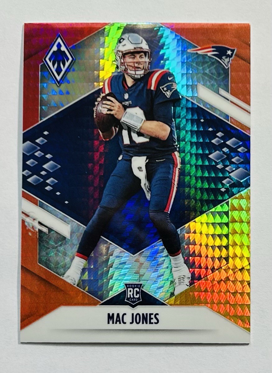 2021 PANINI PHOENIX FANATICS EXCLUSIVE MAC JONES FIRE BURST ROOKIE
