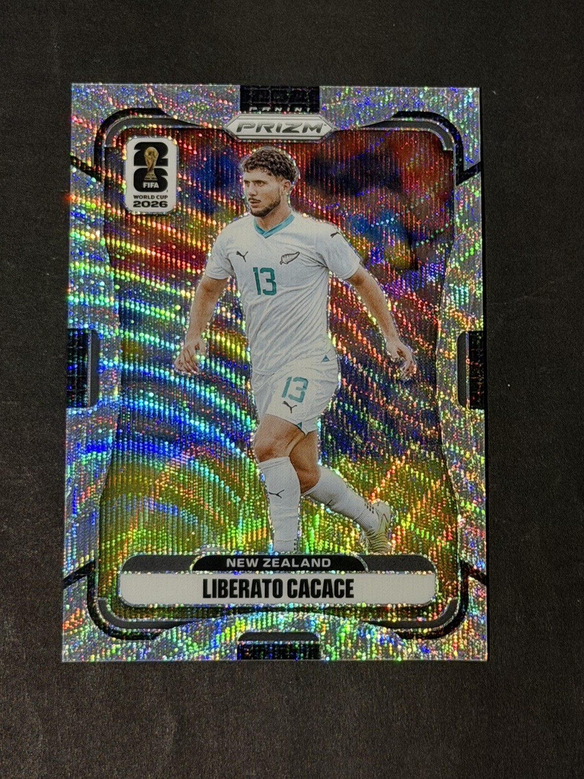 2026 Panini Prizm FIFA World Cup LIBERATO CACACE Wave No. 324 New Zealand