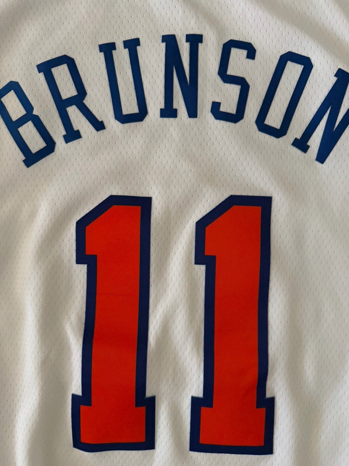 3XL 60 Nike Jalen Brunson New York Knicks Swingman Jersey NBA Finals Patch NEW