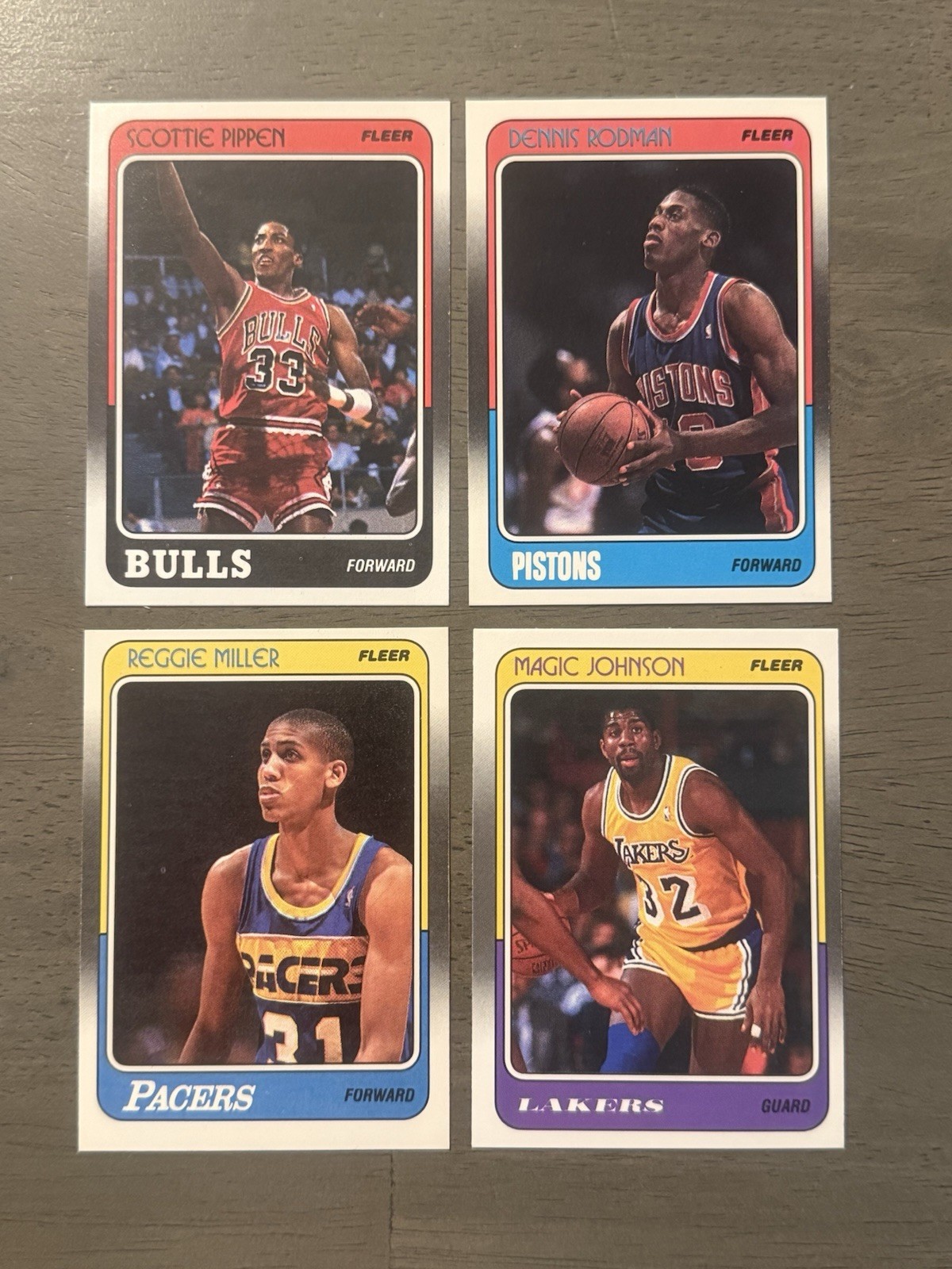 1988-89 FLEER BASKETBALL #1-132 NM COMPLETE YOUR SET FREE SHIPPING