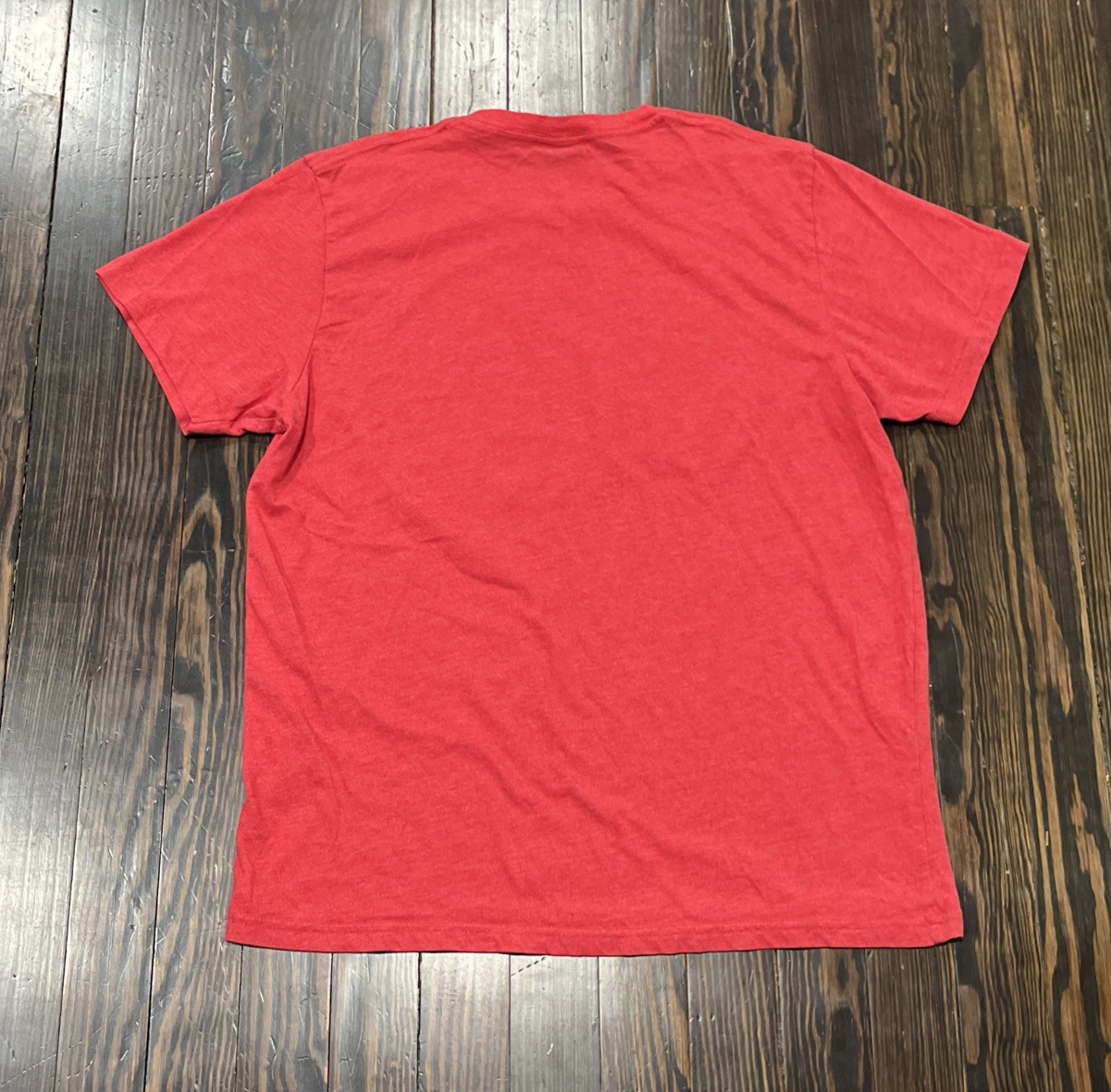 Homage Los Angeles Clippers T Shirt Men’s Large Red Polyester Cotton Rayon
