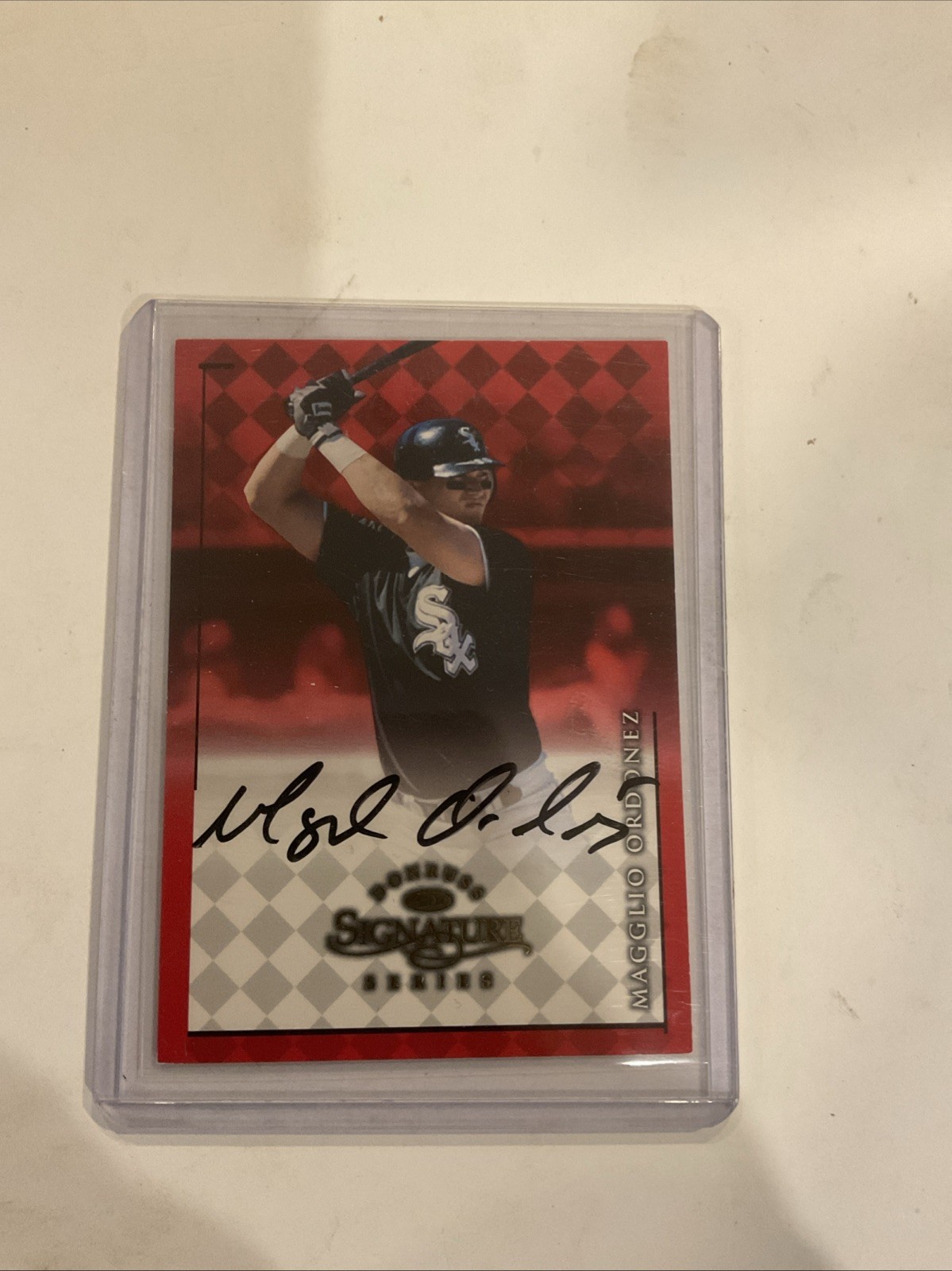 1998 Donruss Signature Series – Autographs Magglio Ordonez (AU, RC)