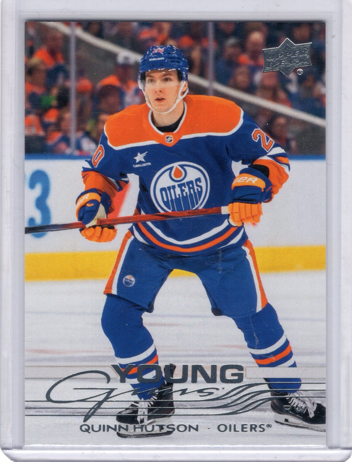 2025-26 Upper Deck Series 1 – Young Guns Quinn Hutson #224 (RC)