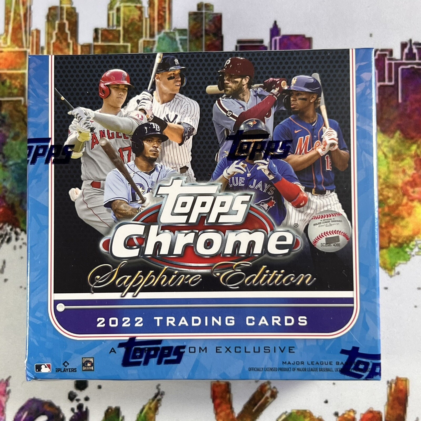 2022 Topps Chrome Baseball Sapphire Box – New and Sealed