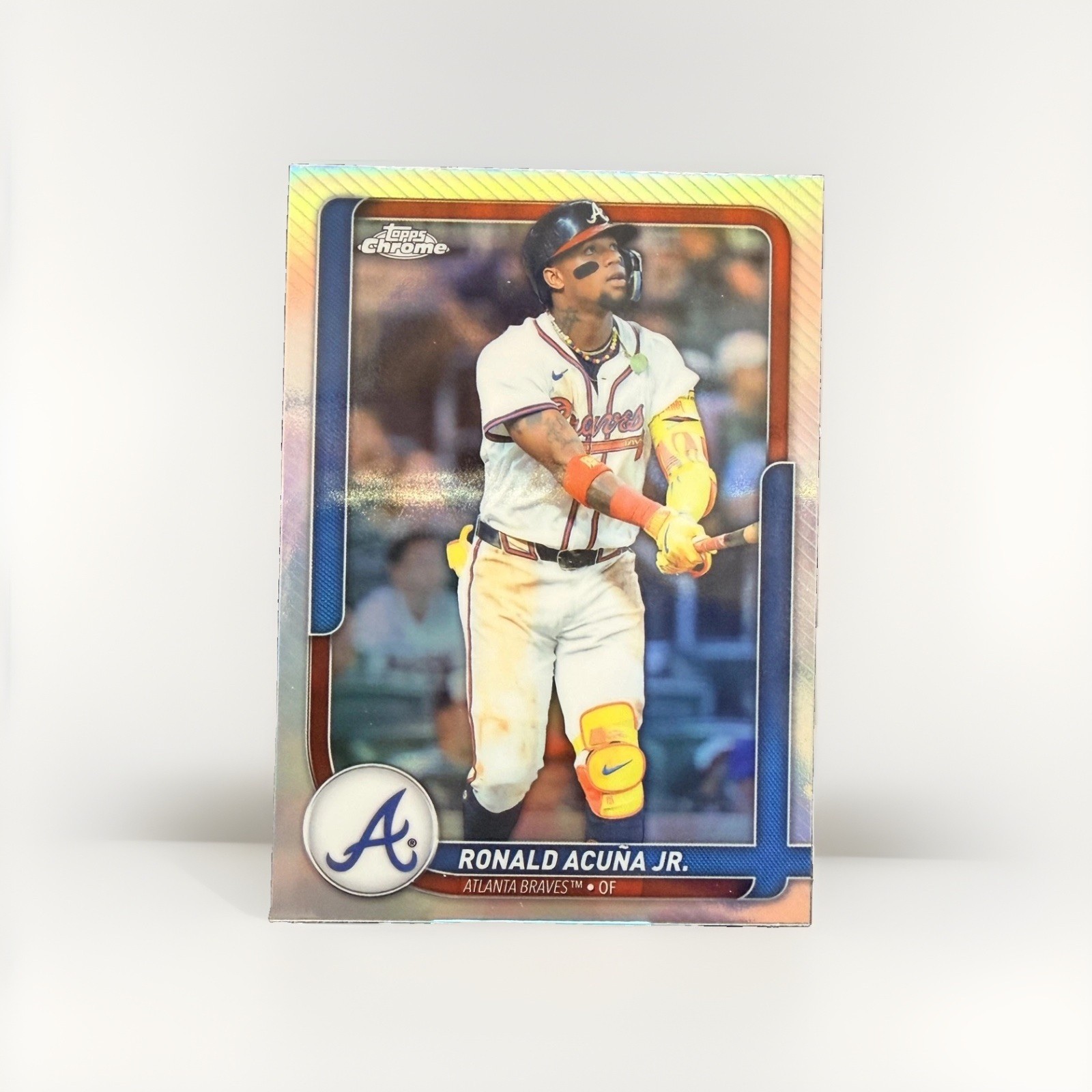 2026 Topps Series 2 Costco Ronald Acuna Jr Chrome Refractor #48 Braves