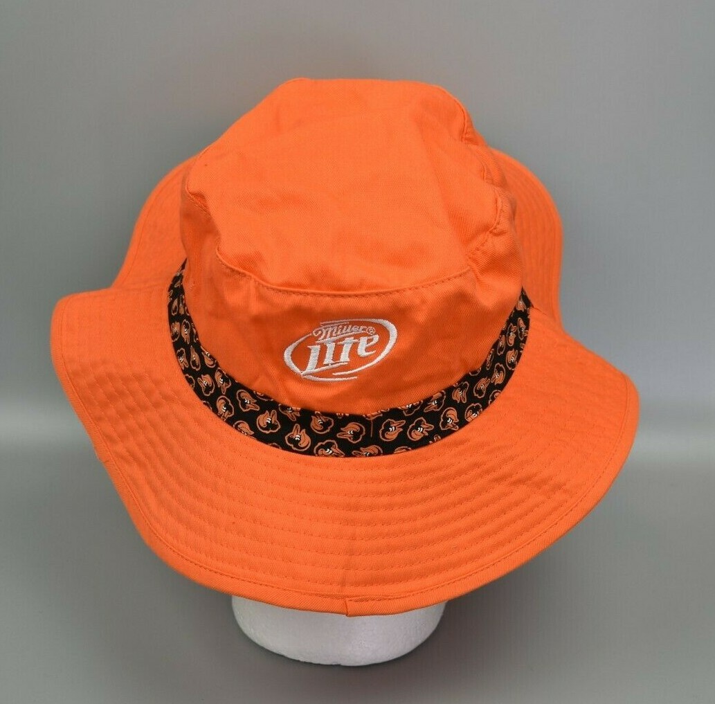 Baltimore Orioles Baseball Promo Giveaway Unisex Adult Bucket Beach Cap Hat