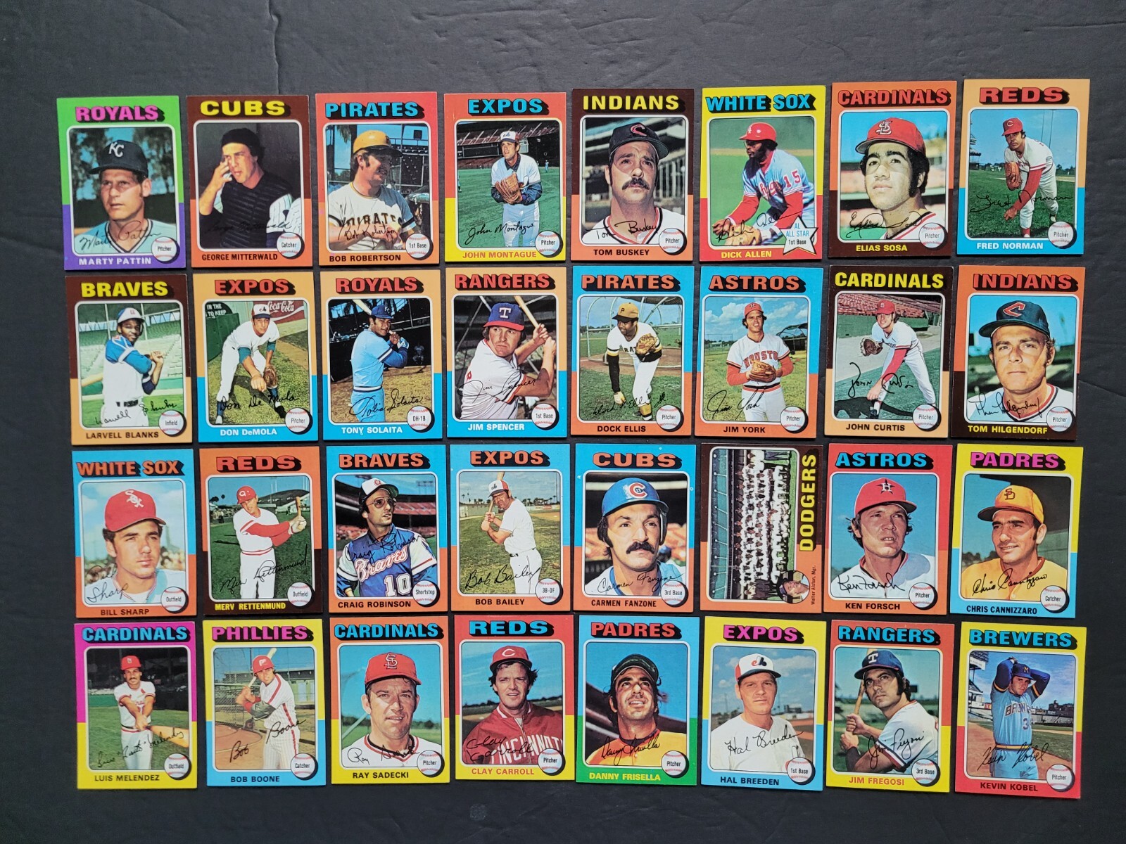 1975 TOPPS mini CARDS Your Pick #1 to #334 Finish your set Many Ex-Mt to Mint