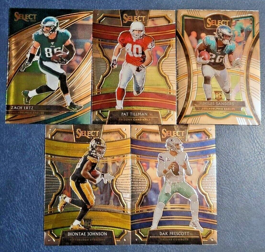 2019 Select Football Veteran and Rookie BASE You Pick the Card
