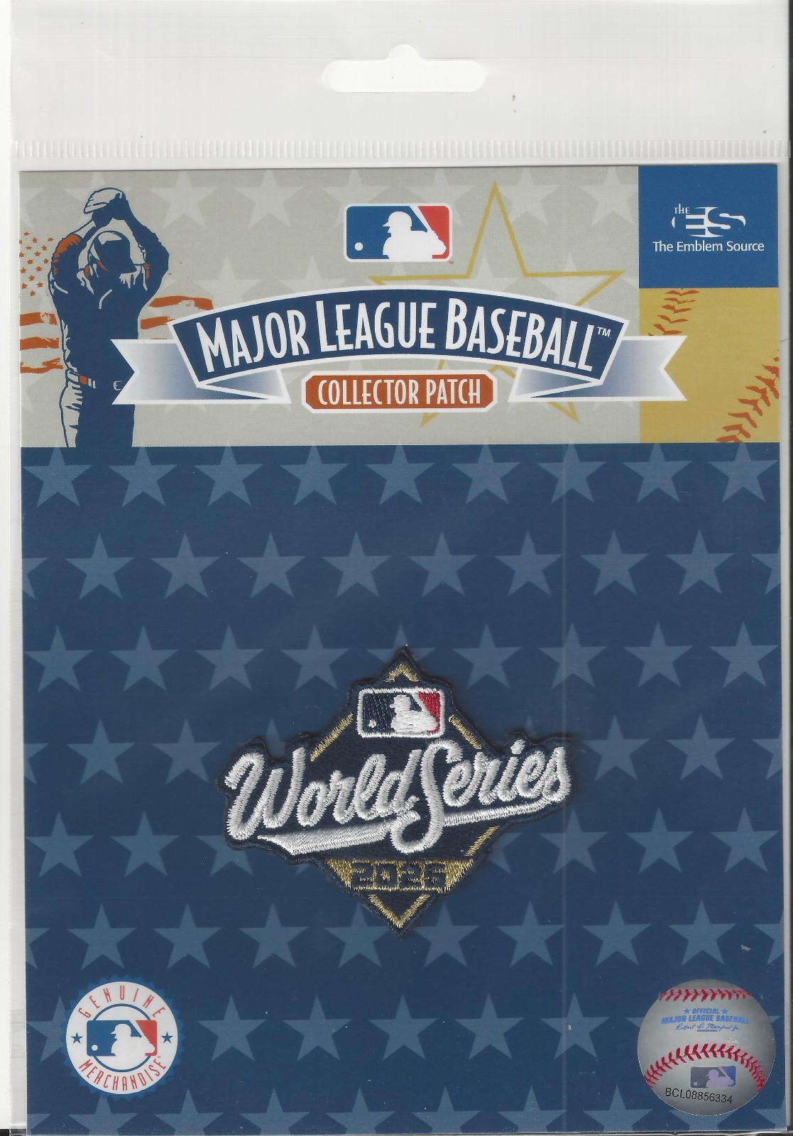 2025 World Series Patch 2 1/2″ x 2″ Official MLB Jersey Logo Pkg Dodgers vs?