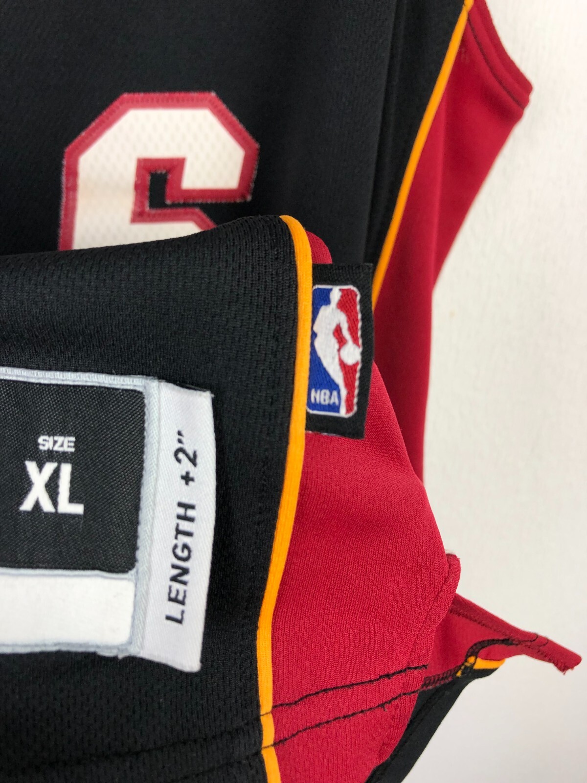 Adidas Miami El Heat LeBron James Latin Nights Swingman Black Jersey Size XL