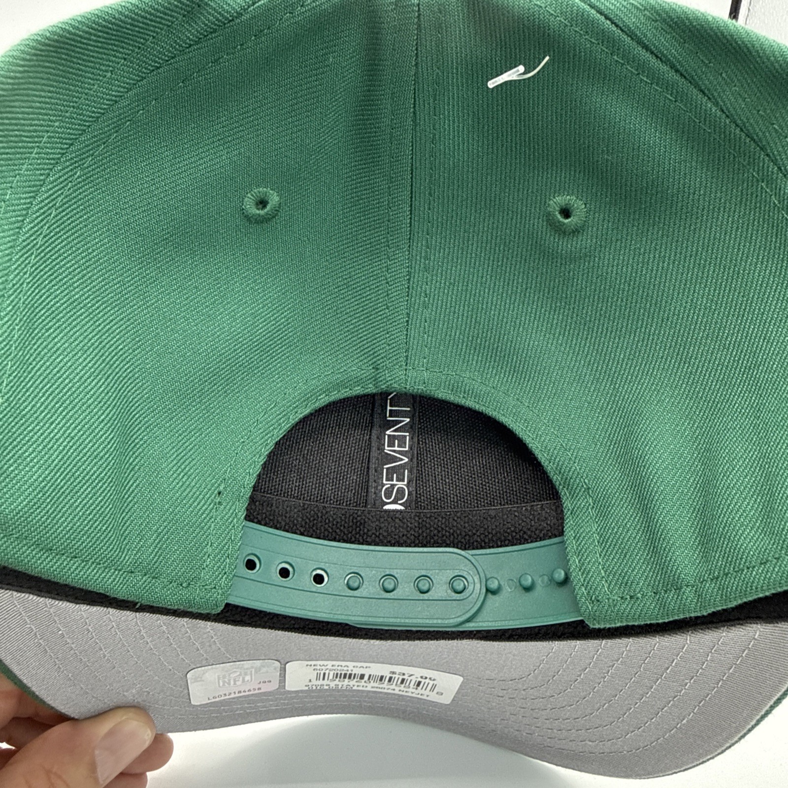 New York Jets Hat Cap Snap Back Mens One Size Green NFL Football New Era